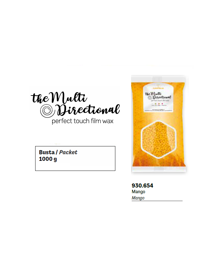 MULTIDIREZIONALE TROPICAL FILM WAX MANGO 1000GR