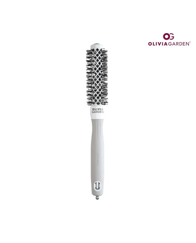 OLIVIA GARDEN SPAZZOLA SHINE WHITE/GREY 20MM