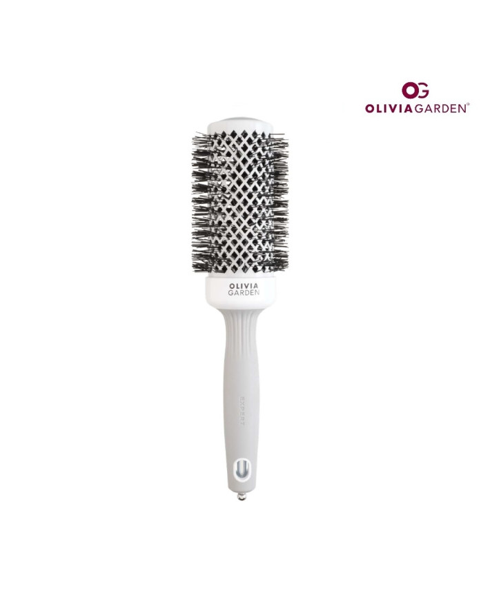 OLIVIA GARDEN SPAZZOLA SHINE WHITE/GREY 45MM