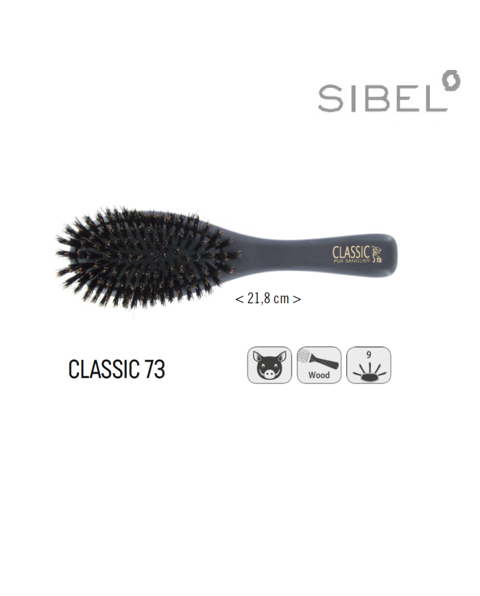 SPAZZOLA CLASSIC 73 CINGHIALE 9 FILE PNEUMATICA
