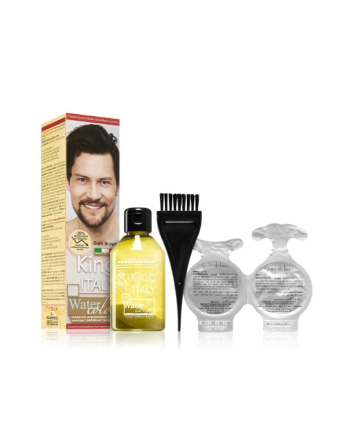 KING ITALY NEW WATER COLOR DARK BROWN
