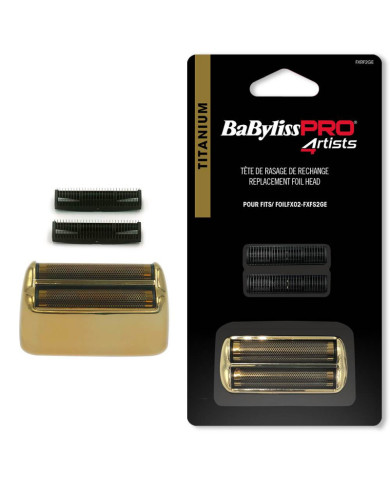 BABYLISS RICAMBIO FOIL HEAD 2 SHAVER GOLD