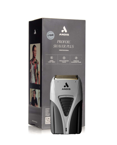 ANDIS-RASOIO TS-2 PROFOIL LITHIUM ION+BASE-BLK
