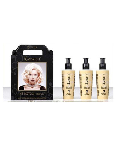 RAYWELL KIT BOTOX HAIRGOLD 3 X 150 ML