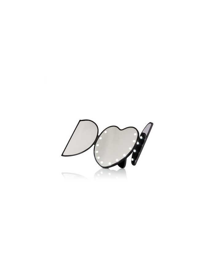 HEART MIRROR SPECCHIO PORTATILE CUORE LED