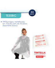 MANTELLINA PLASTICA BIG 30 PZ TAGLIO 110X130 TINTE