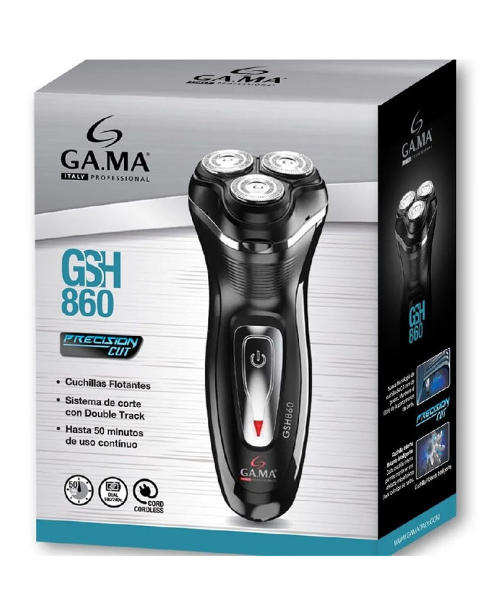 RASOIO ELETTRICO BARBA SHAVER GSH 860 GAMA