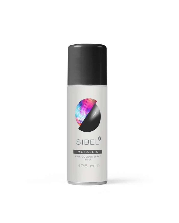SIBEL HAIR COLOR SPRAY METAL NERO