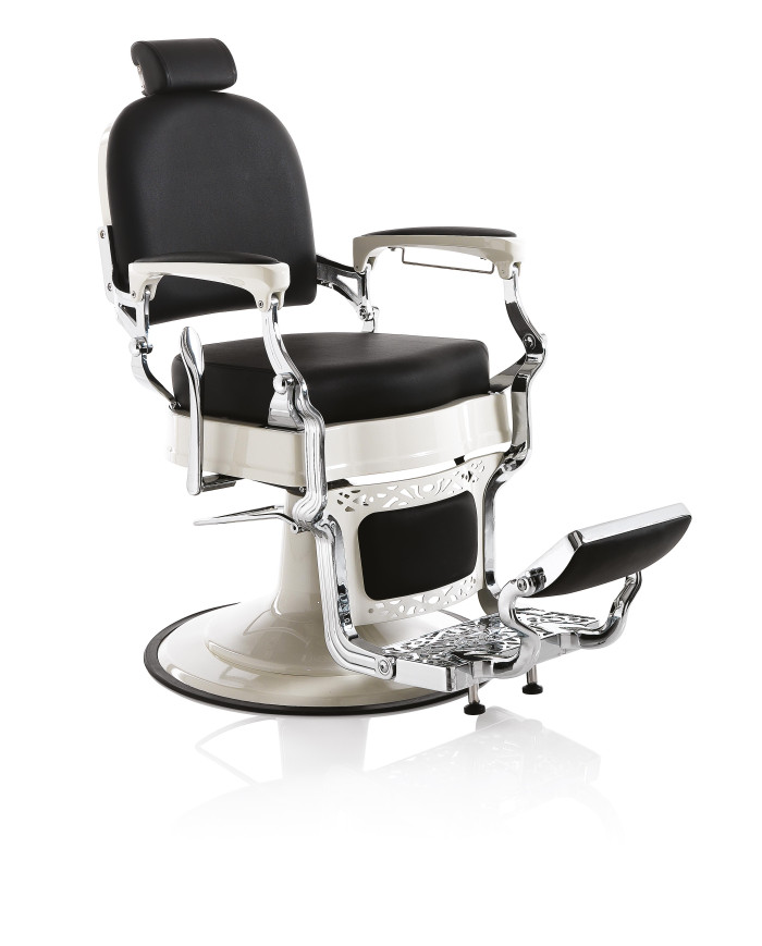 POLTRONA BARBIERE HAIR MUSTANG BLACK