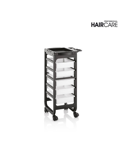 CARRELLO PARRUCCHIERE BARCELLONA BLACK/WHITE