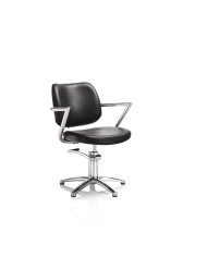 poltrona con pompa nera hair square