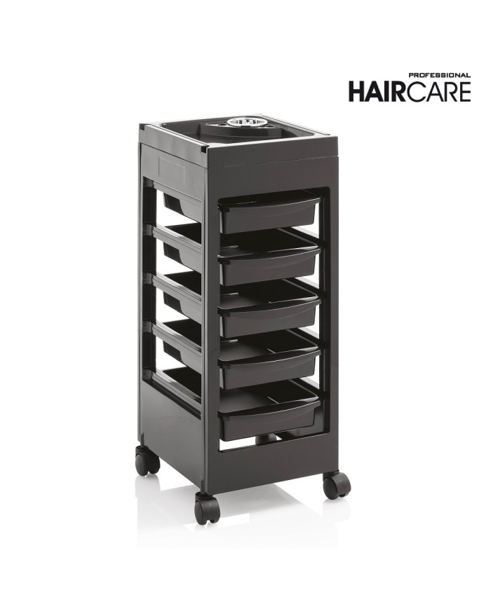 CARRELLO PARRUCCHIERE MILANO BLACK