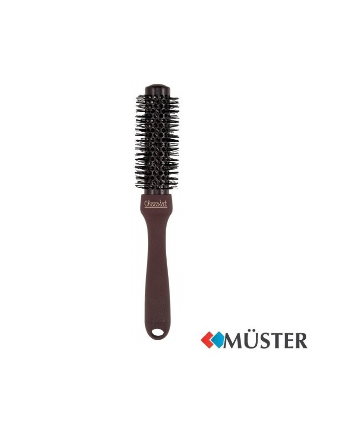 SPAZZOLA TERMICA CERAMIC D.25/43 CHOCOLAT MUSTER