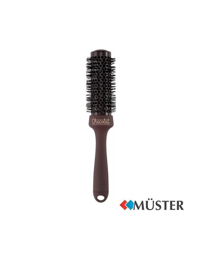 SPAZZOLA TERMICA CERAMIC D.34/48 CHOCOLAT MUSTER