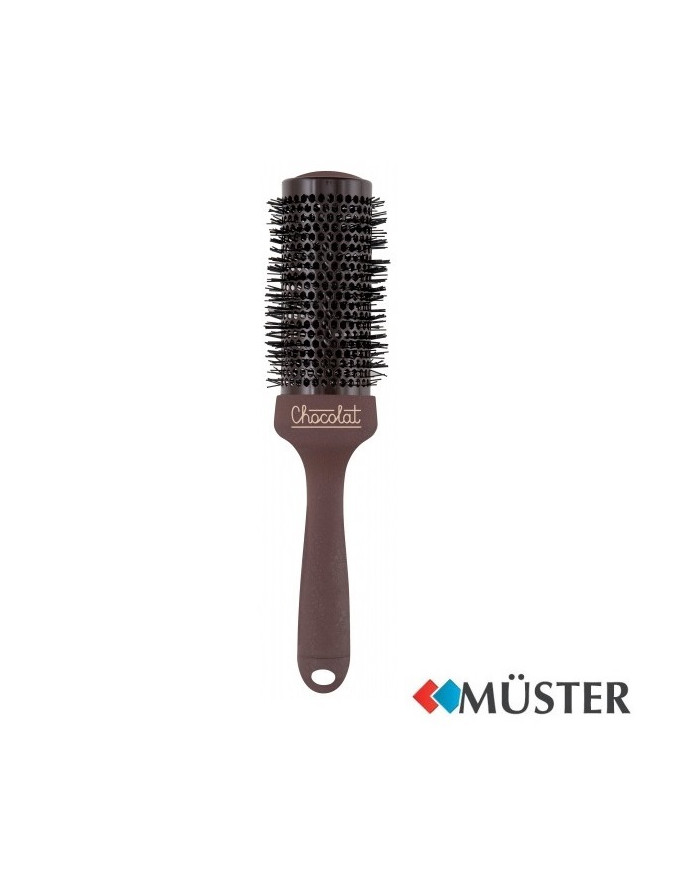 SPAZZOLA TERMICA CERAMIC D.44/60 CHOCOLAT MUSTER