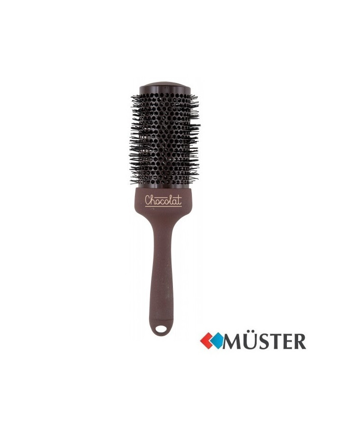 SPAZZOLA TERMICA CERAMIC D.54/70 CHOCOLAT MUSTER