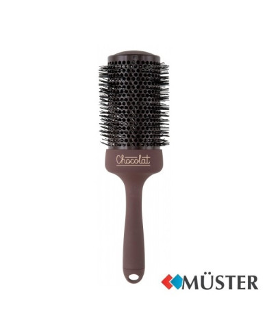 SPAZZOLA TERMICA CERAMIC D.61/82 CHOCOLAT MUSTER