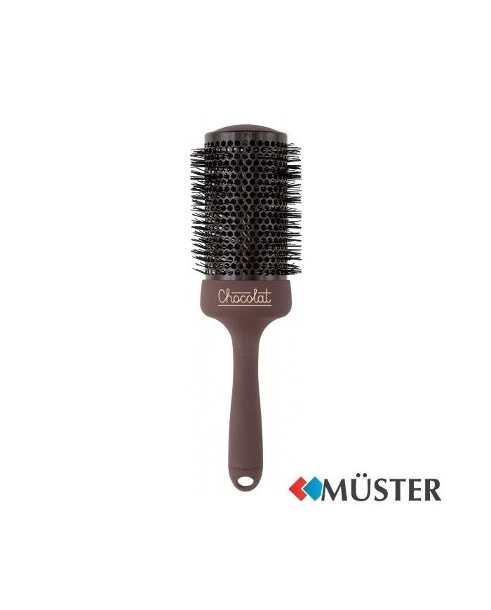 SPAZZOLA TERMICA CERAMIC D.61/82 CHOCOLAT MUSTER