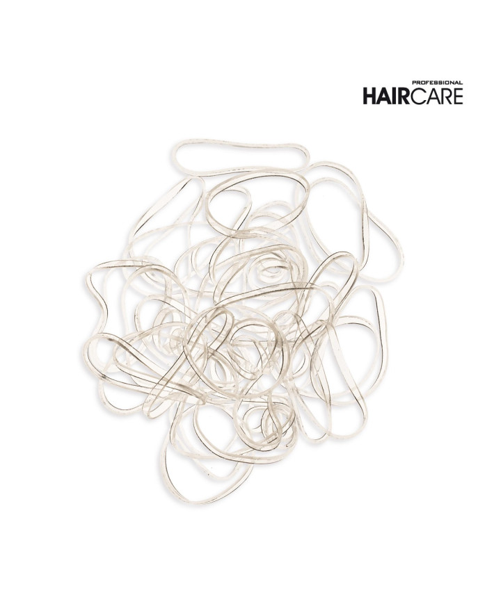 TRANSPARENT RUBBER BAND BIG ELASTICI GRANDI 40 PZ