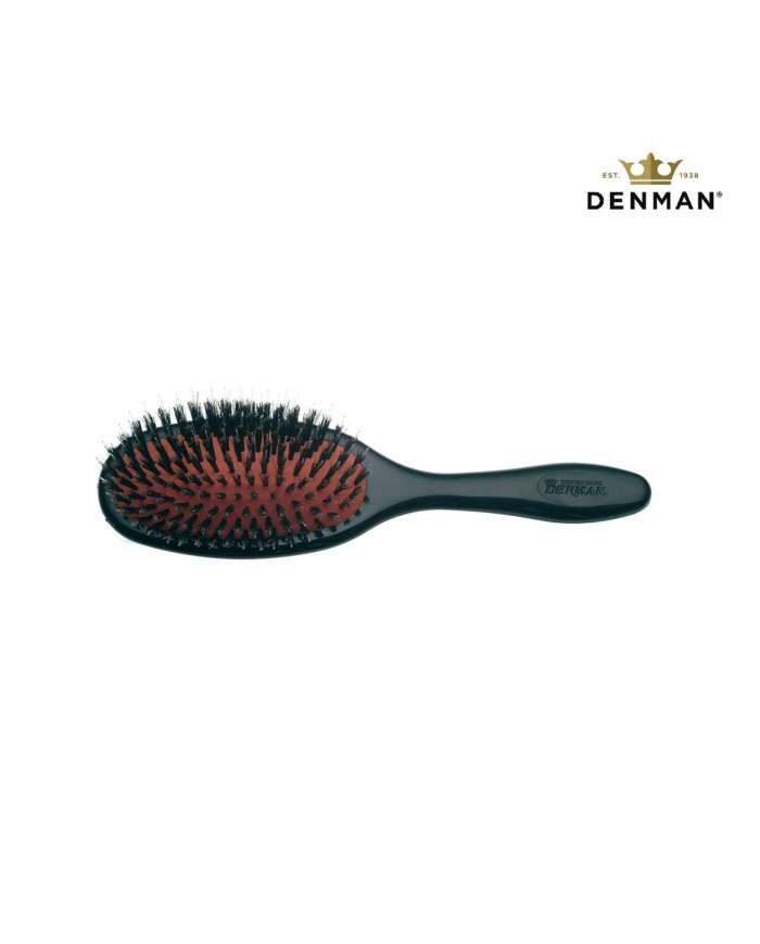DENMAN SPAZZOLA GROOMING D81S OVALE SETOLA MIX