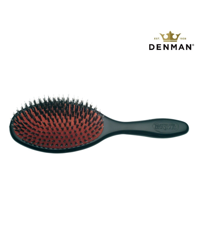 DENMAN SPAZZOLA GROOMING D81L OVALE SETOLA MIX