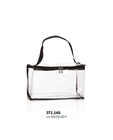 BORSA PVC MEDIUM CM 30X22X20 H CON CERNIERA