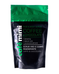 Café Mimi Scrub Viso e Corpo Rigenerante, Caffè & Cioccolato, 150 g