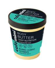 Café Mimi Burro Corpo Nutriente, Cacao & Loto Bianco, 220 ml