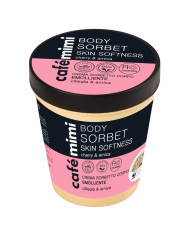 Café Mimi Crema Sorbetto Corpo Emolliente,Ciliegia & Arnica, 220 ml