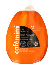 Café Mimi Shampoo Protezione Colore, Olio di Avocado & Estratti di Moringa, 250 ml