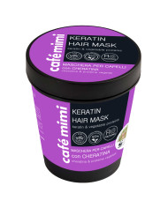 Café Mimi Maschera Capelli con Cheratina, Cheratina & Proteine Vegetali, 220 ml