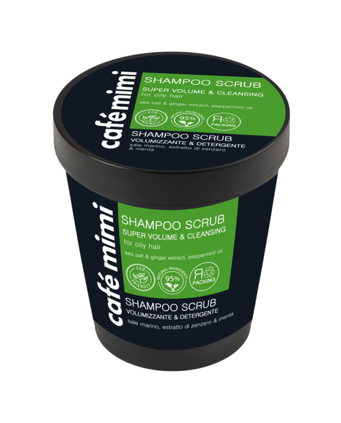 CAFE MIMI SHAMPOO SCRUB VOLUMIZZANTE & DETERGENTE