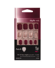 SET 24 UNGHIE FINTE INTENSSE REDS PEGGY SAGE