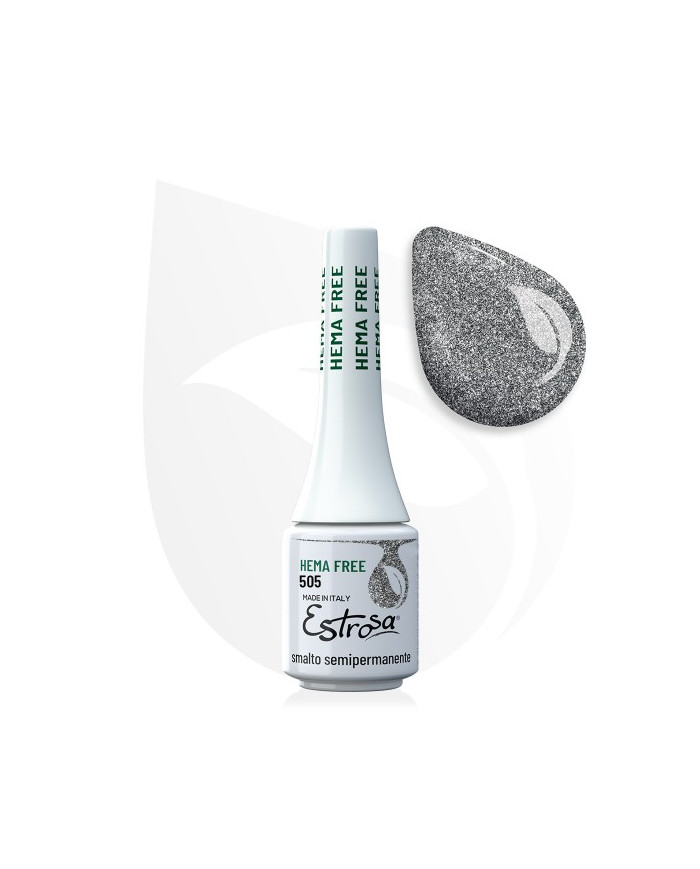 HEMA FREE SEMIP. 7 ML-505_ARGENTO MICRO GLITTER