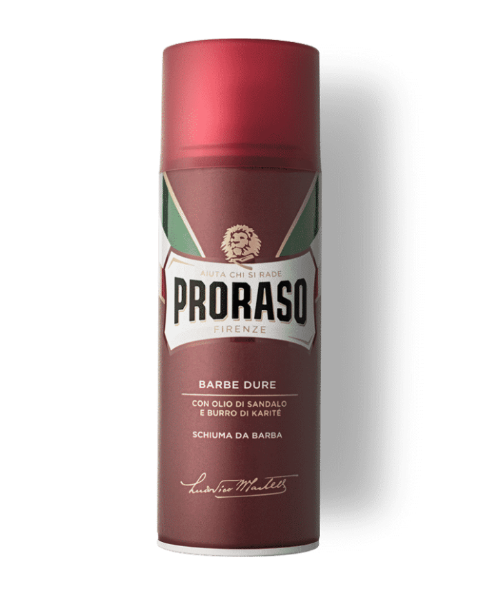 PRORASO NEW SCHIUMA BARBA BARBE DURE 400ML