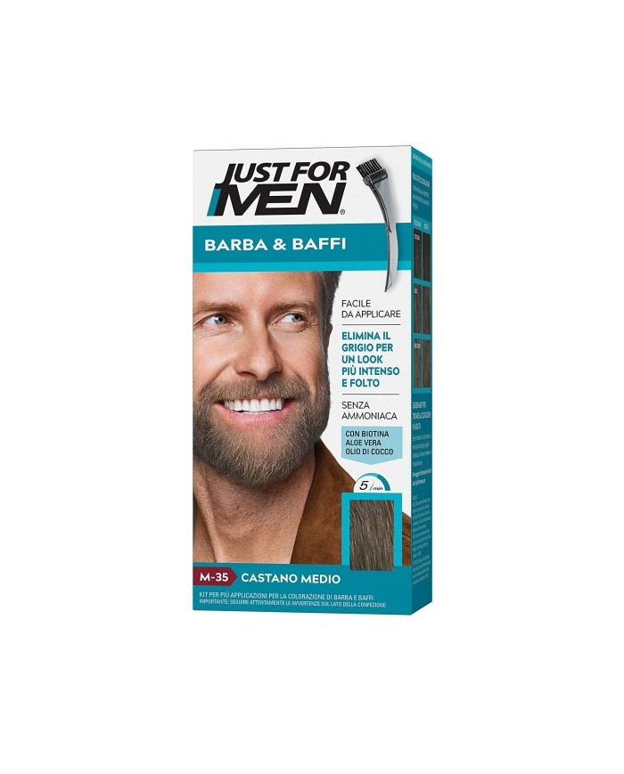 JUST FOR MEN BARBA & BAFFI M-35 CASTANO MEDIO