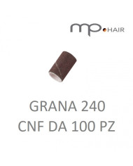 CILINDRI FRESA GRANA FINE 240 CNF 100 PZ - MP HAIR