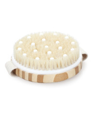 SPAZZOLA LEGNO MASSAGGIO CORPO ROUND