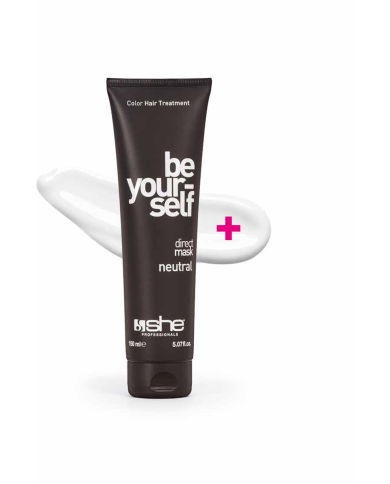 BE YOUR SELF MASK WHITE-COLORE DIRETTO CAPELLI
