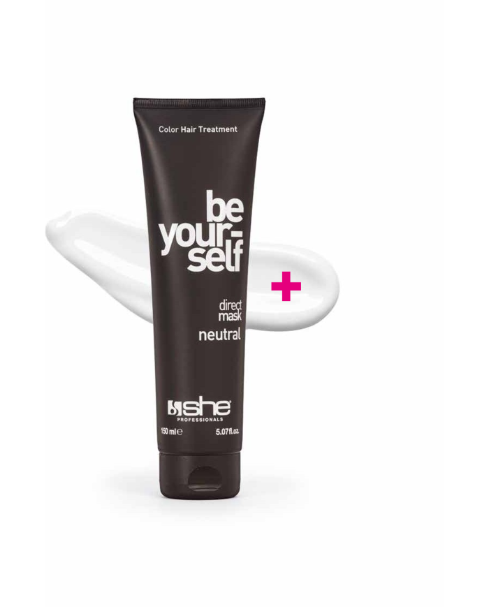 BE YOUR SELF MASK WHITE-COLORE DIRETTO CAPELLI