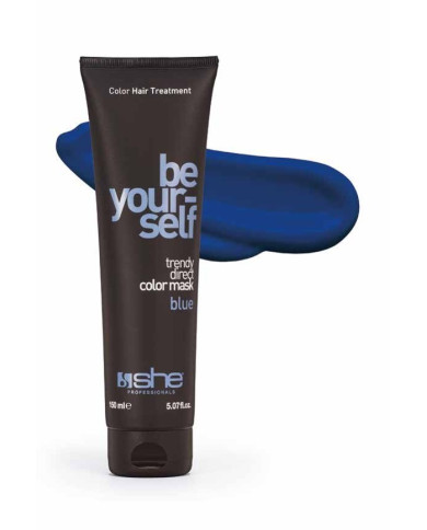 BE YOUR SELF MASK BLUE-COLORE DIRETTO CAPELLI