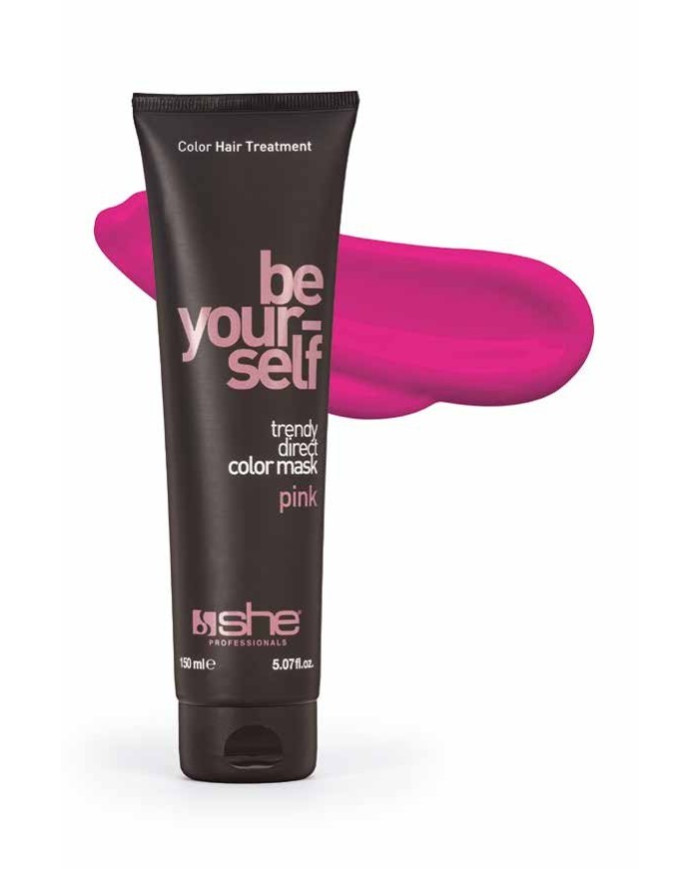 BE YOUR SELF MASK PINK-COLORE DIRETTO CAPELLI