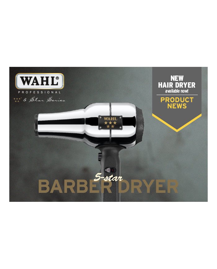 WAHL BARBER DRYER 5-STAR 2200W