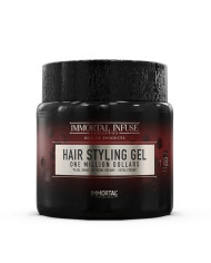 IMMORTAL PLANT KERATIN HAIR GEL ULTIMATE HAIR CARE &STYLING EXTRA VOLUME EXTRA STRONG 500 ML