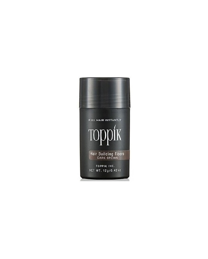 FIBRE DI CHERATINA 12GR DARK BROWN  - TOPPIK