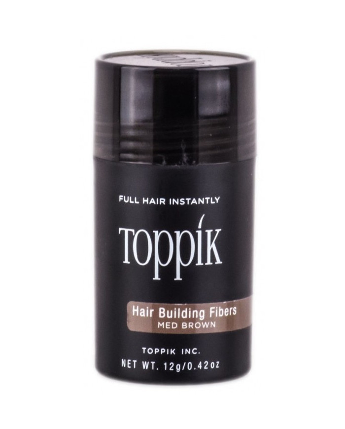 FIBRE DI CHERATINA 12GR MEDIUM BROWN  - TOPPIK