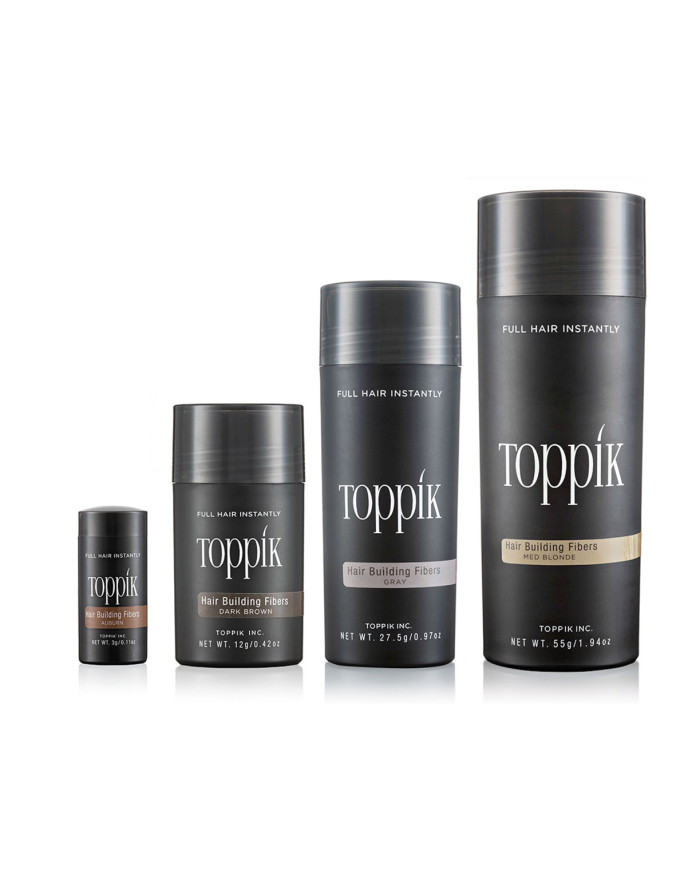 FIBRE DI CHERATINA 27,5GR DARK BROWN  - TOPPIK