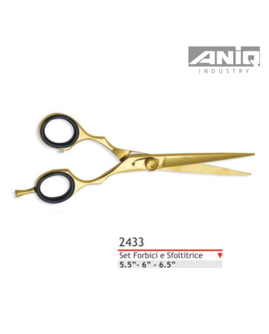 FORBICI TAGLIO OFFSET FOSAKI INOX GOLD 5.5/6.0/6.5
