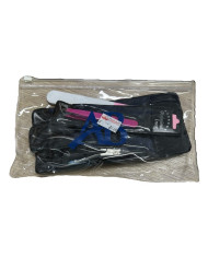 SET STRUMENTI MANICURE INOX POCHETTE TRASPARENTE