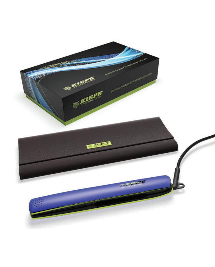 PIASTRA COLOR+ CERAMIC BLU KIT BORSA - KIEPE